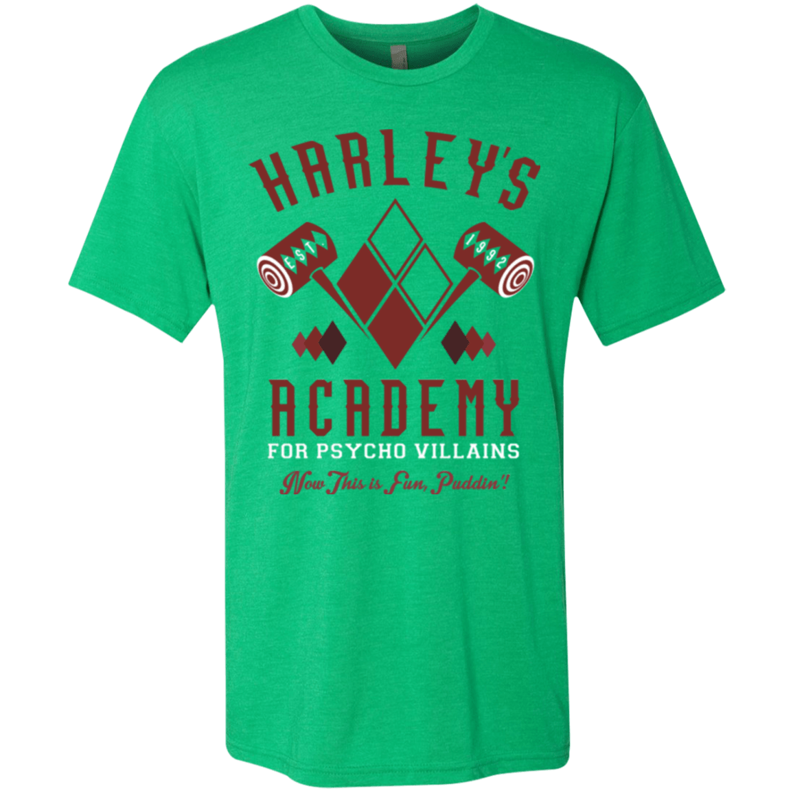 T-Shirts Envy / Small Harley's Academy Men's Triblend T-Shirt