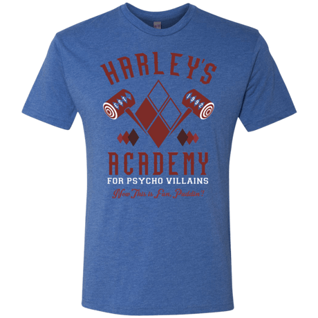 T-Shirts Vintage Royal / Small Harley's Academy Men's Triblend T-Shirt