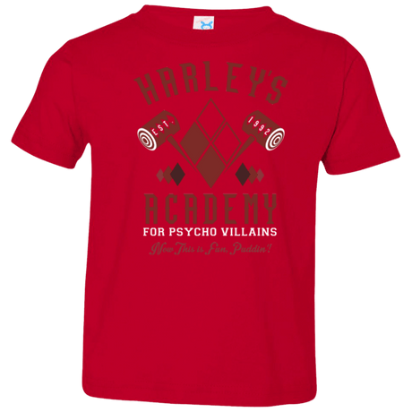 T-Shirts Red / 2T Harley's Academy Toddler Premium T-Shirt