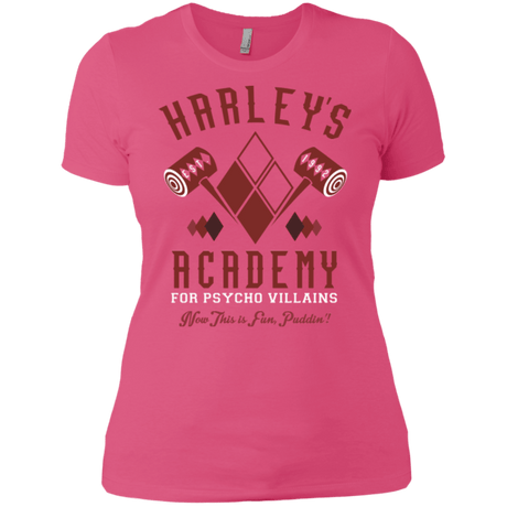 T-Shirts Hot Pink / X-Small Harley's Academy Women's Premium T-Shirt