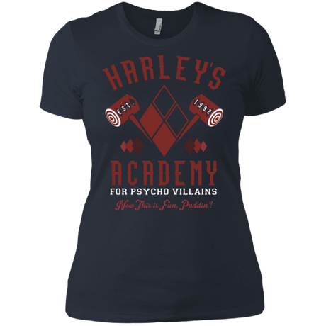 T-Shirts Indigo / X-Small Harley's Academy Women's Premium T-Shirt