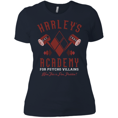 T-Shirts Midnight Navy / X-Small Harley's Academy Women's Premium T-Shirt