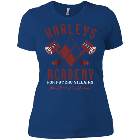 T-Shirts Royal / X-Small Harley's Academy Women's Premium T-Shirt