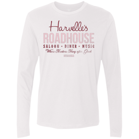 T-Shirts White / Small Harvelle's Roadhouse Men's Premium Long Sleeve