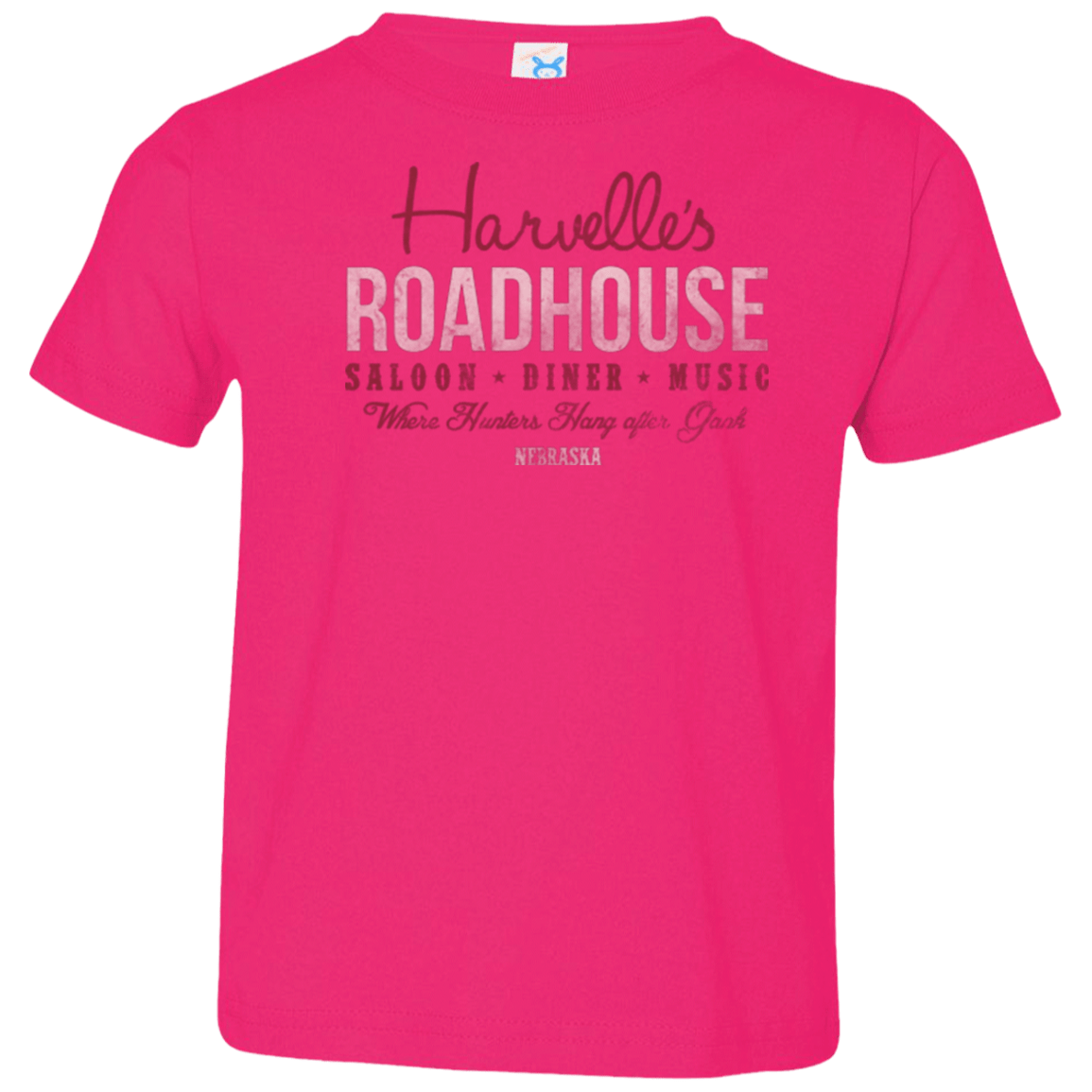 T-Shirts Hot Pink / 2T Harvelle's Roadhouse Toddler Premium T-Shirt