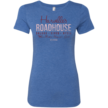 T-Shirts Vintage Royal / Small Harvelle's Roadhouse Women's Triblend T-Shirt