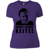 T-Shirts Purple / X-Small Harvey fucking Keitel Women's Premium T-Shirt