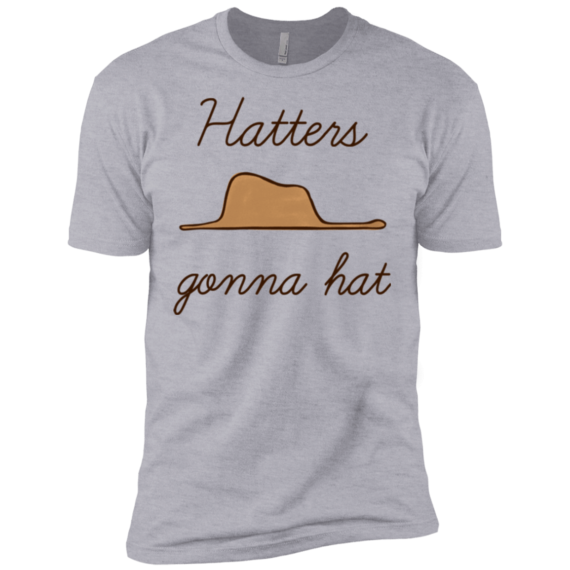 T-Shirts Heather Grey / X-Small Hatters Gonna Hat Men's Premium T-Shirt