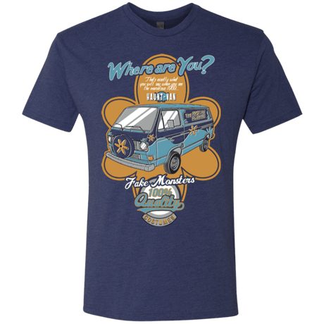 T-Shirts Vintage Navy / Small Haunt Van Men's Triblend T-Shirt