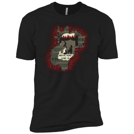 T-Shirts Black / X-Small Haunted House Men's Premium T-Shirt