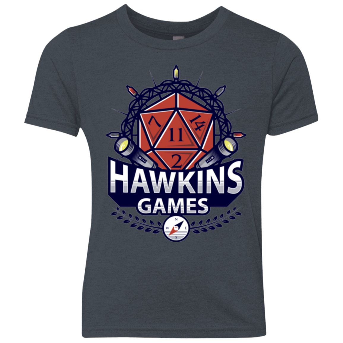 T-Shirts Vintage Navy / YXS Hawkins Games Youth Triblend T-Shirt