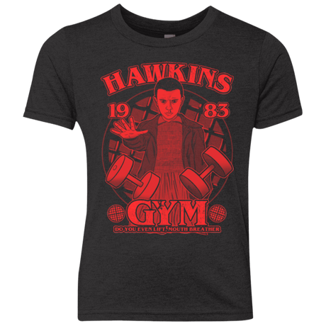T-Shirts Vintage Black / YXS Hawkins Gym Youth Triblend T-Shirt