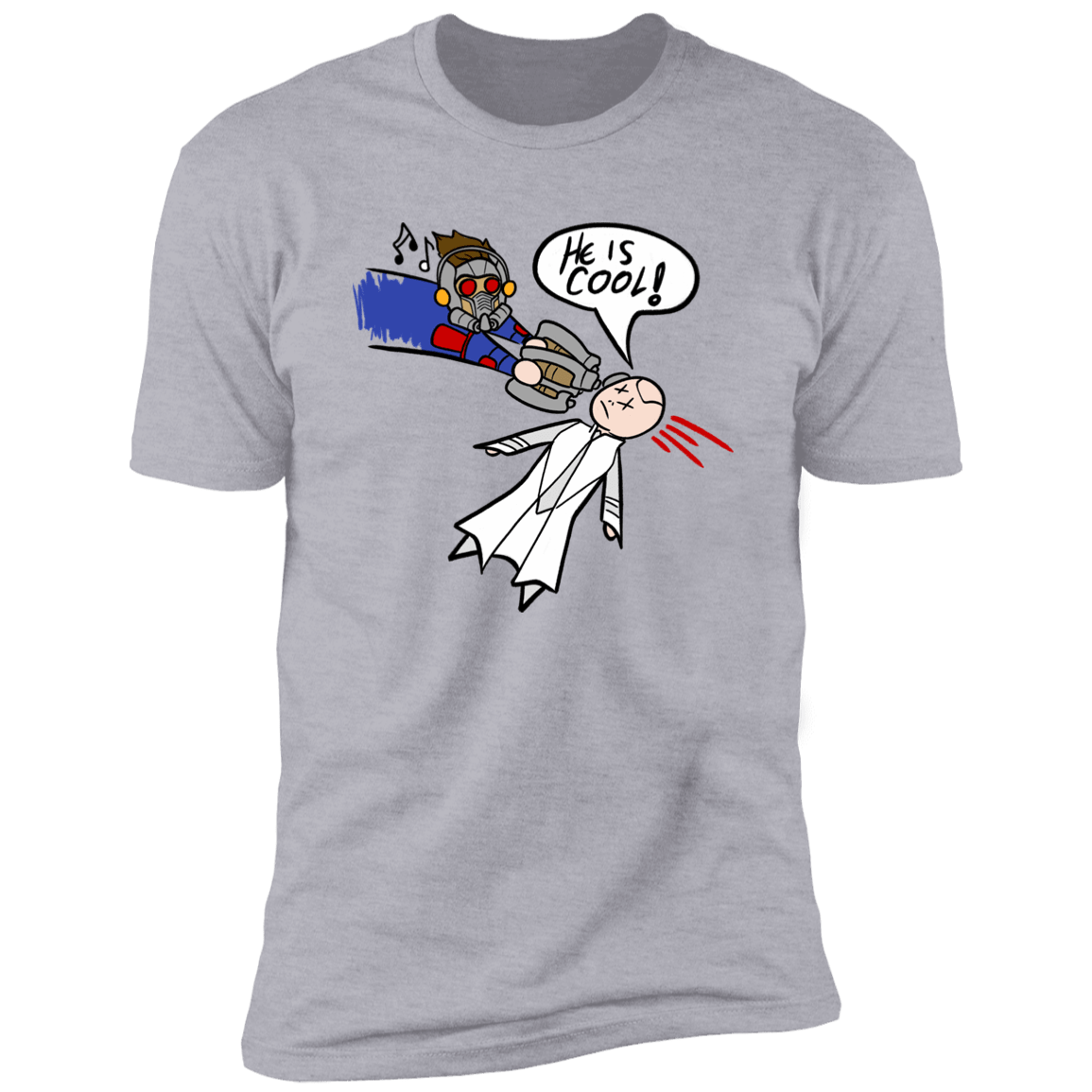 T-Shirts Heather Grey / S He is Cool Men's Premium T-Shirt