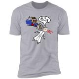 T-Shirts Heather Grey / S He is Cool Men's Premium T-Shirt