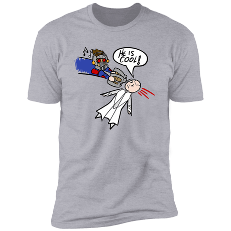 T-Shirts Heather Grey / S He is Cool Men's Premium T-Shirt