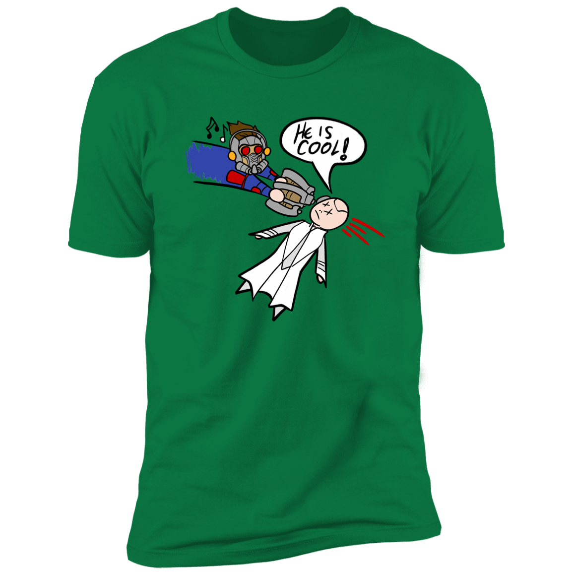 T-Shirts Kelly Green / S He is Cool Men's Premium T-Shirt