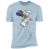 T-Shirts Light Blue / S He is Cool Men's Premium T-Shirt