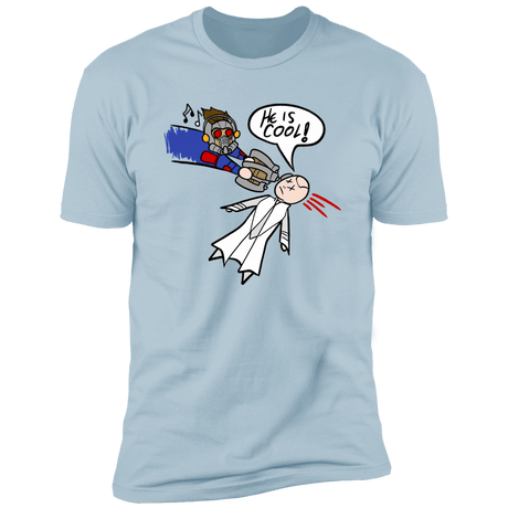 T-Shirts Light Blue / S He is Cool Men's Premium T-Shirt