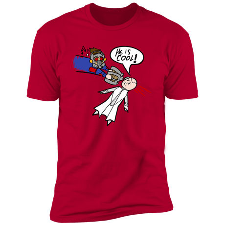 T-Shirts Red / S He is Cool Men's Premium T-Shirt