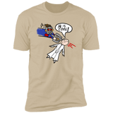 T-Shirts Sand / S He is Cool Men's Premium T-Shirt