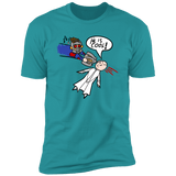 T-Shirts Tahiti Blue / S He is Cool Men's Premium T-Shirt