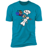 T-Shirts Turquoise / S He is Cool Men's Premium T-Shirt