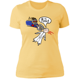 T-Shirts Banana Cream/ / S He is Cool Women's Premium T-Shirt