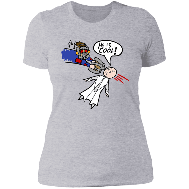T-Shirts Heather Grey / S He is Cool Women's Premium T-Shirt