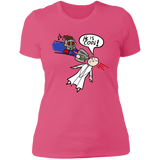 T-Shirts Hot Pink / S He is Cool Women's Premium T-Shirt