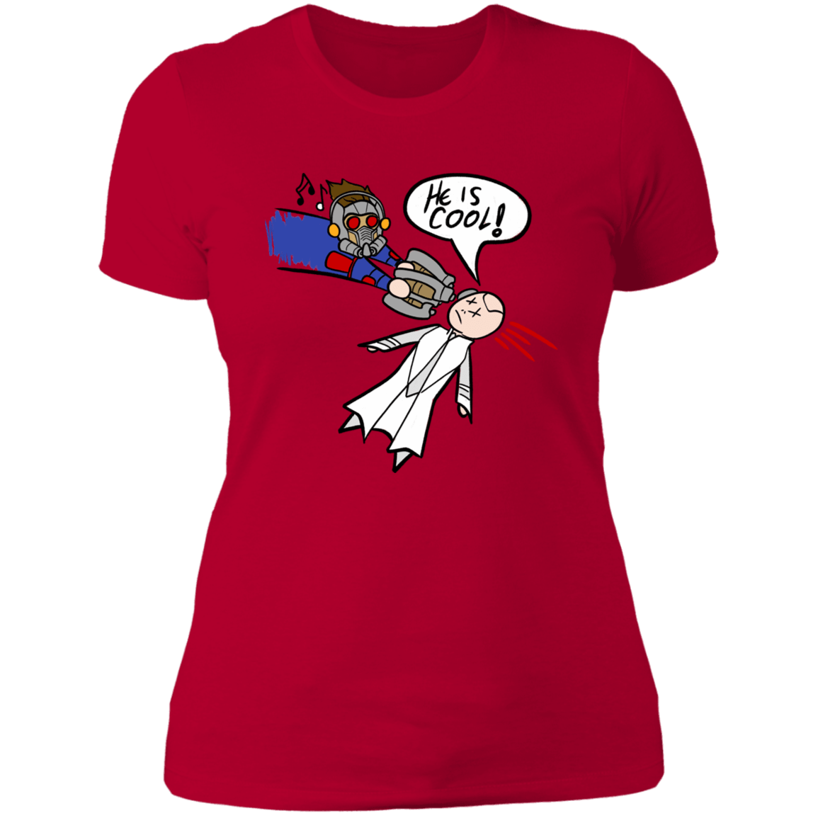 T-Shirts Red / S He is Cool Women's Premium T-Shirt
