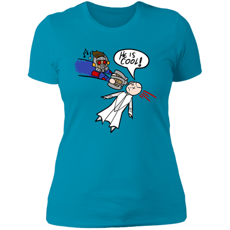 T-Shirts Turquoise / S He is Cool Women's Premium T-Shirt
