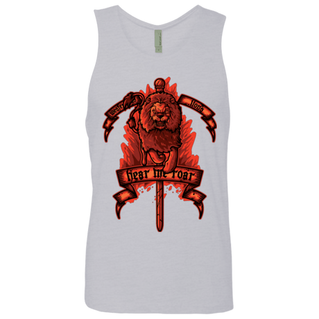 T-Shirts Heather Grey / Small HEAR ME ROAR Men's Premium Tank Top