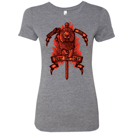 T-Shirts Premium Heather / Small HEAR ME ROAR Women's Triblend T-Shirt