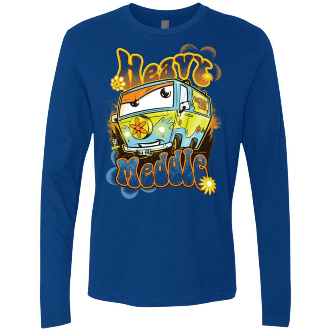 T-Shirts Royal / Small Heavy Meddle Men's Premium Long Sleeve