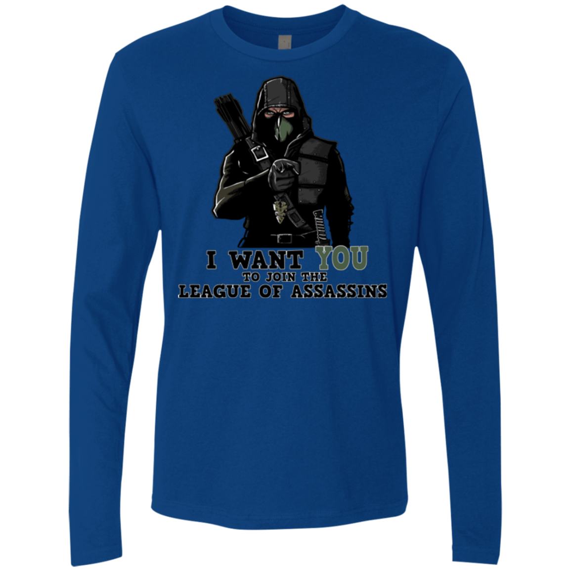 T-Shirts Royal / Small Heir to the Demon Men's Premium Long Sleeve