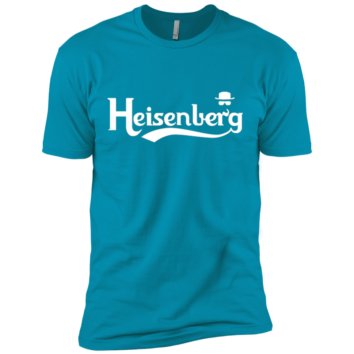 T-Shirts Turquoise / X-Small Heisenberg (1) Men's Premium T-Shirt