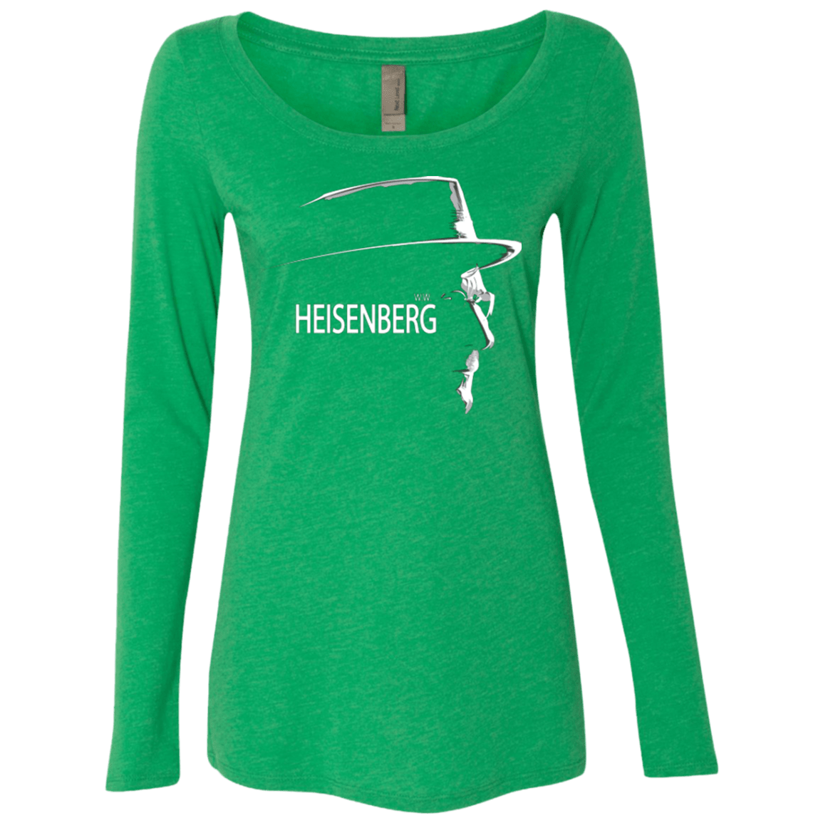 T-Shirts Envy / Small HEISENBERG Women's Triblend Long Sleeve Shirt