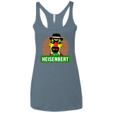 T-Shirts Indigo / X-Small Heisenbert Women's Triblend Racerback Tank