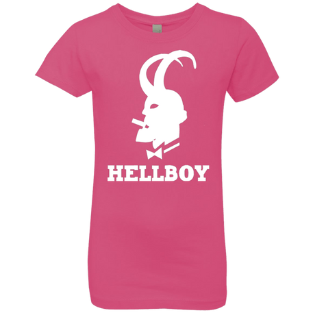 T-Shirts Hot Pink / YXS Hellboy Girls Premium T-Shirt