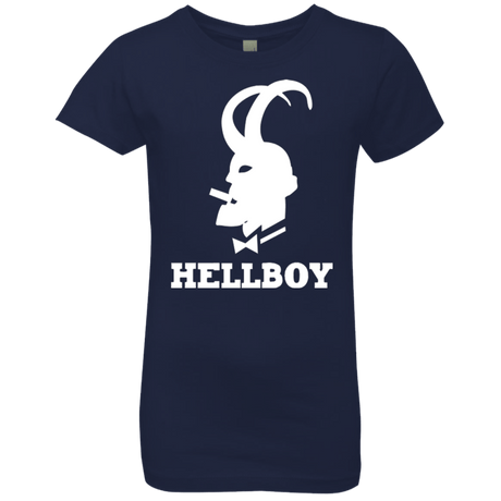 T-Shirts Midnight Navy / YXS Hellboy Girls Premium T-Shirt