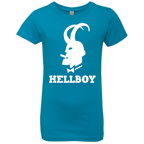 T-Shirts Turquoise / YXS Hellboy Girls Premium T-Shirt
