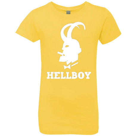 T-Shirts Vibrant Yellow / YXS Hellboy Girls Premium T-Shirt