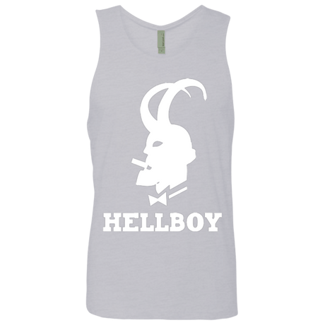 T-Shirts Heather Grey / Small Hellboy Men's Premium Tank Top