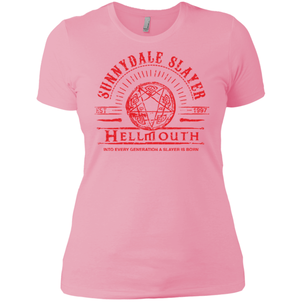 T-Shirts Light Pink / X-Small Hellmouth Women's Premium T-Shirt
