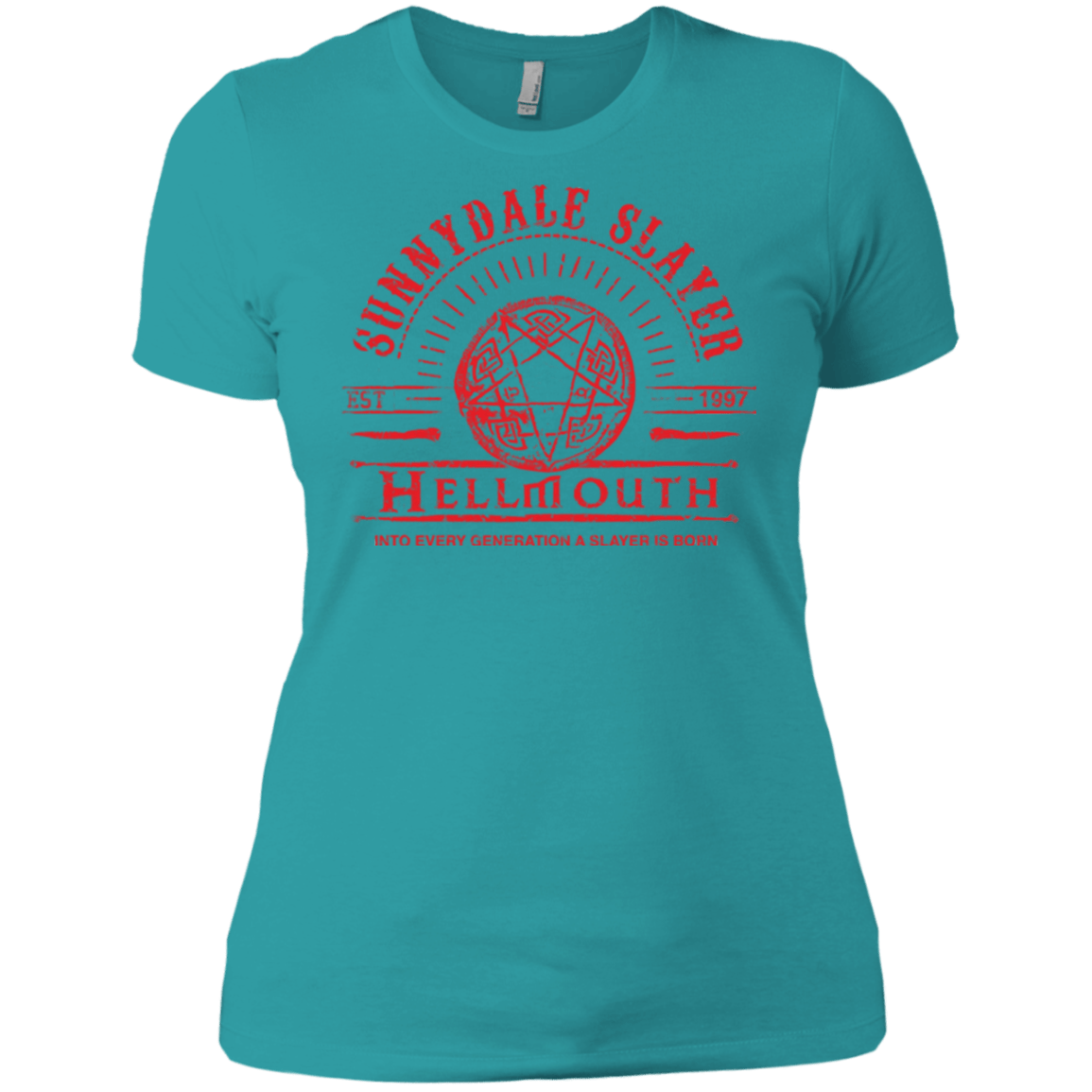 T-Shirts Tahiti Blue / X-Small Hellmouth Women's Premium T-Shirt