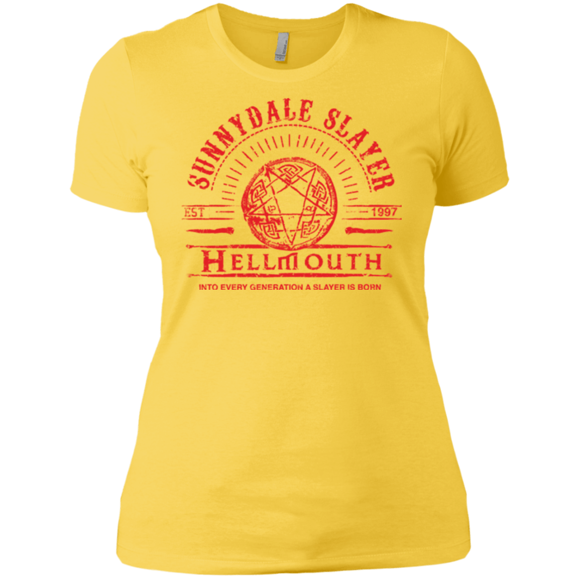 T-Shirts Vibrant Yellow / X-Small Hellmouth Women's Premium T-Shirt