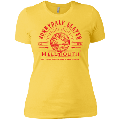 T-Shirts Vibrant Yellow / X-Small Hellmouth Women's Premium T-Shirt