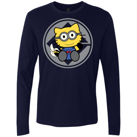 T-Shirts Midnight Navy / Small Hello Banana Men's Premium Long Sleeve