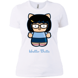 T-Shirts White / X-Small Hello Butts Women's Premium T-Shirt