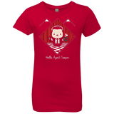 T-Shirts Red / YXS Hello Cooper Girls Premium T-Shirt